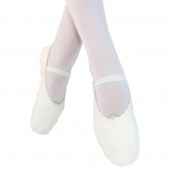 Danzcue Child Full Sole Leather Ballet Slipper