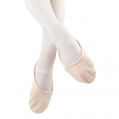 Danzcue Adult Full Sole Canvas Ballet Slipper