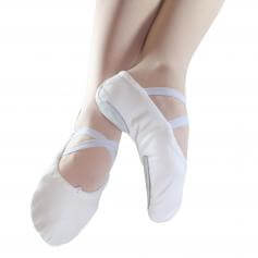 Danzcue Adult Split Sole Canvas Ballet Slipper