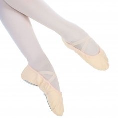 Danzcue Child Split Sole Canvas Ballet Slipper