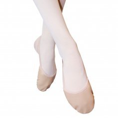 Danzcue Adult Half Sole Leather Ballet Dance Shoes