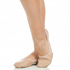 Danzcue Adult Half Sole Leather Ballet Dance Shoes