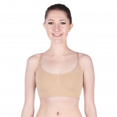 Danzcue Women's Seamless Bra With Adjustable Strap [DQBT007A]