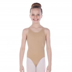 Danzcue Girls\' Seamless Cami Undergarment Leotard