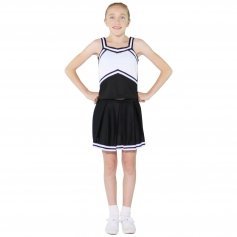 Danzcue Girls 2-Color Kick Sweetheart Cheerleaders Uniform Shell Top 