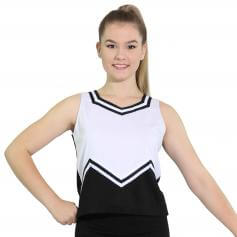 Danzcue Adult M Sweetheart Cheerleaders Uniform Shell Top