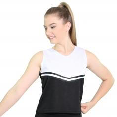 Danzcue Adult V-Neck Cheerleaders Uniform Shell Top