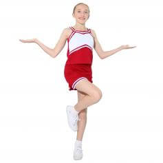Danzcue Child Sweetheart Cheerleaders Uniform Shell Top