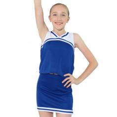 Danzcue Child Classic Cheerleaders Uniform Shell Top