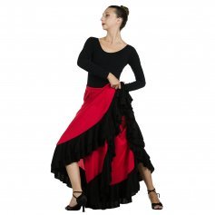 Danzcue Flamenco Full Circle Ruffles Skirt