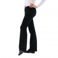 Danzcue Adult Black Jazz Pants [DQJP001A]