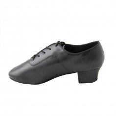 Danzcue \"Alto\" Adult Leather Upper 1\" Heel Latin Shoes