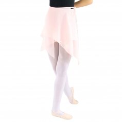 Danzcue Adult Asymmetric Ballet Dance Wrap Skirt