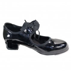 Danzcue Adult Patent Flexible Tap Shoes