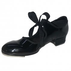 Danzcue Adult Patent Flexible Tap Shoes