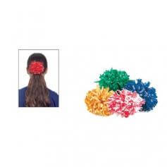 Getz Plastic 2 Color Mix Ponytail Poms