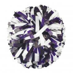 Getz Baton Handle 2 Color Plastic Mix Poms