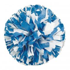 Getz Baton Handle 2 Color Plastic Mix Poms