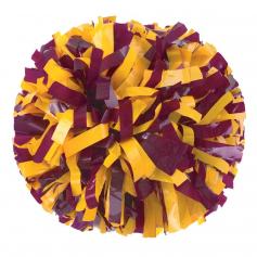 Getz Baton Handle 2 Color Plastic Mix Poms