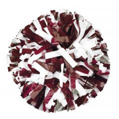 Getz Baton Handle 2 Color Plastic Mix Poms