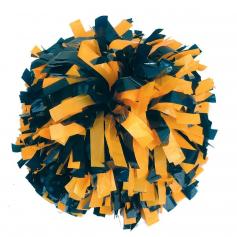 Getz Baton Handle 2 Color Plastic Mix Poms