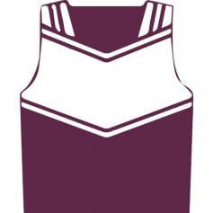 Motionwear Child Sweet Heart Cheer Shell