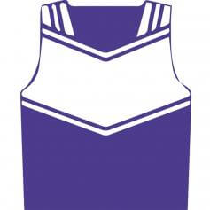 Motionwear Child Sweet Heart Cheer Shell