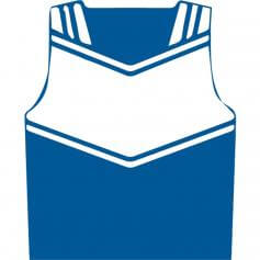 Motionwear Child Sweet Heart Cheer Shell