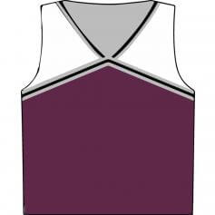 Motionwear Child V-Neck Cheer Racerback Shell