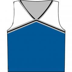 Motionwear Child V-Neck Cheer Racerback Shell