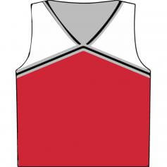 Motionwear Child V-Neck Cheer Racerback Shell