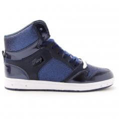 Pastry Dance Adult \"Glam Pie\" Glitter Navy Sneaker