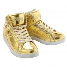 Pastry Dance Adult \"Sweet Court\" Gold Sneaker