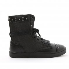 Pastry Dance Adult \"Military Glitz\" Black Sneaker Boot