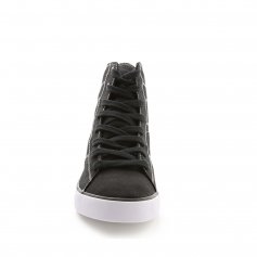 Pastry Cassatta Adult Black/White Stretch Canvas High Tops