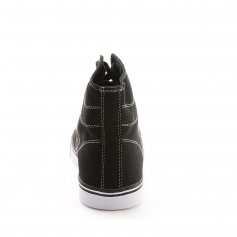 Pastry Cassatta Adult Black/White Stretch Canvas High Tops