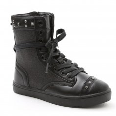 Pastry Dance Child "Military Glitz" Black Sneaker Boot [PSTPK161020]