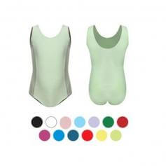 Sansha Child Two Front Princess Seams Cotton Tank Leotard [SHAY2552C]