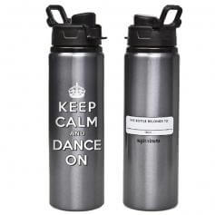 Sugar and Bruno Keltie Keep Calm Water Bottle