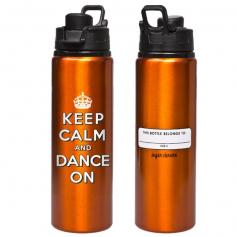 Sugar and Bruno Keltie Keep Calm Water Bottle