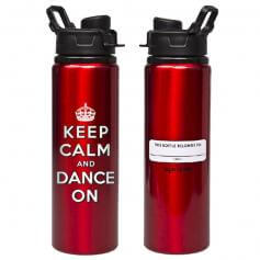 Sugar and Bruno Keltie Keep Calm Water Bottle