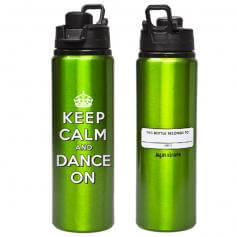 Sugar and Bruno Keltie Keep Calm Water Bottle