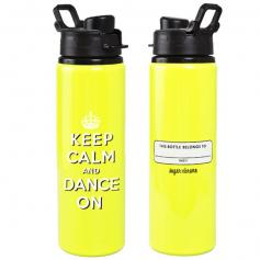 Sugar and Bruno Keltie Keep Calm Water Bottle
