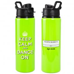 Sugar and Bruno Keltie Keep Calm Water Bottle
