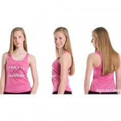 Sugar and Bruno Pretty Little Dancer Racerback Tank