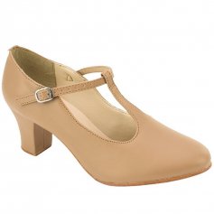 SoDanca CH-40 Adult Chrissie 2" Heel T-strap Character Shoe [SODCH-40]