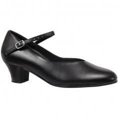 Dance Class® Adult Leather-Like 1.5\" Character Shoe
