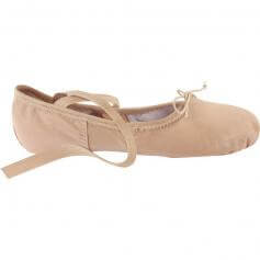 Dance Class® Adult Split-sole Canvas and Spandex Ballet Shoe