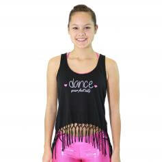 Trendy Trends \"Dance Your Feet Silly\" Tank