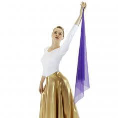 Finger Loop Chiffon Drape [WSA606]